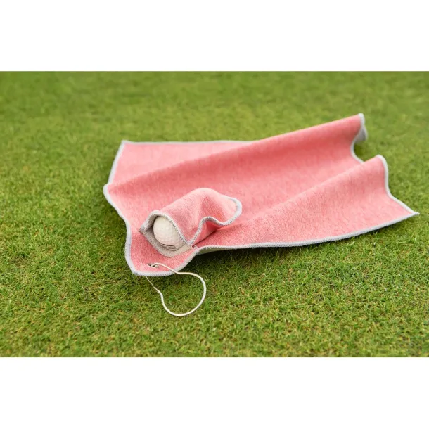  RPET golf ručnik Crvena
