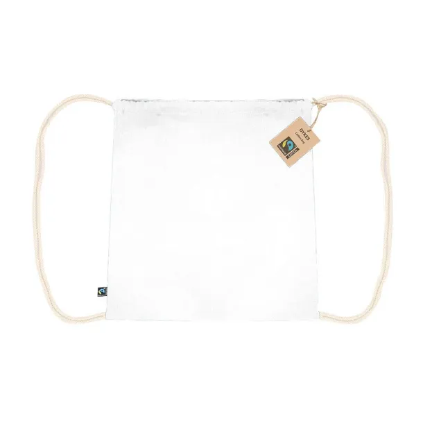  Cotton drawstring bag Bijela
