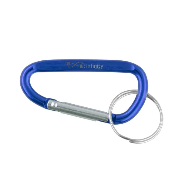  Keyring, carabiner navy blue