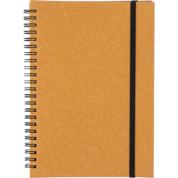  Spiralni notes, cca A5 brown