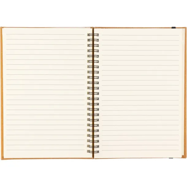  Spiralni notes, cca A5 brown