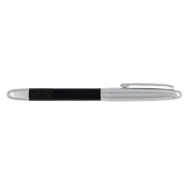  Writing set, ball pen and roller ball pen Crna