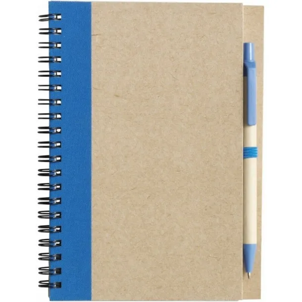  Notes s kemijskom olovkom, cca A5 Plava