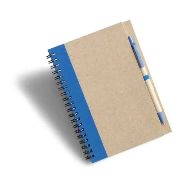  Notes s kemijskom olovkom, cca A5 Plava