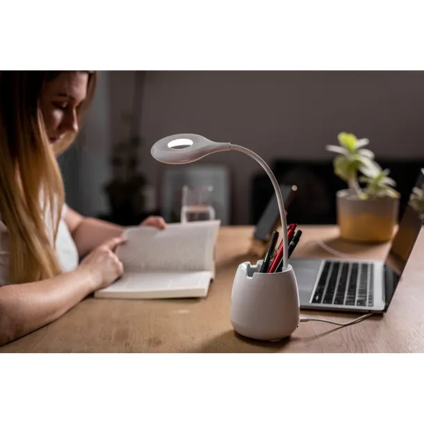  Višenamjenska stolna lampa Bijela