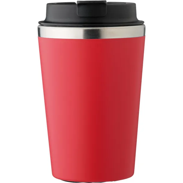  Putna šalica 350 ml Crvena