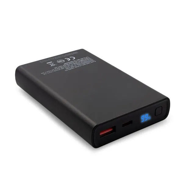 Nils prijenosna baterija, 10 000 mAh Crna
