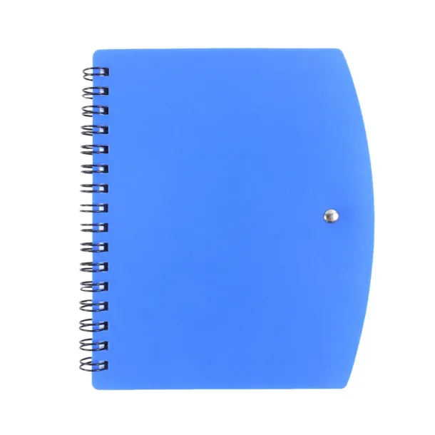  Notebook approx. A6 with ball pen navy blue