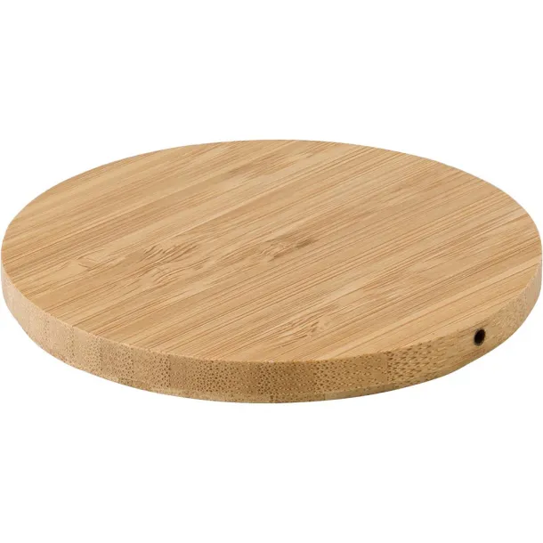  Bamboo wireless charger 5W light brown
