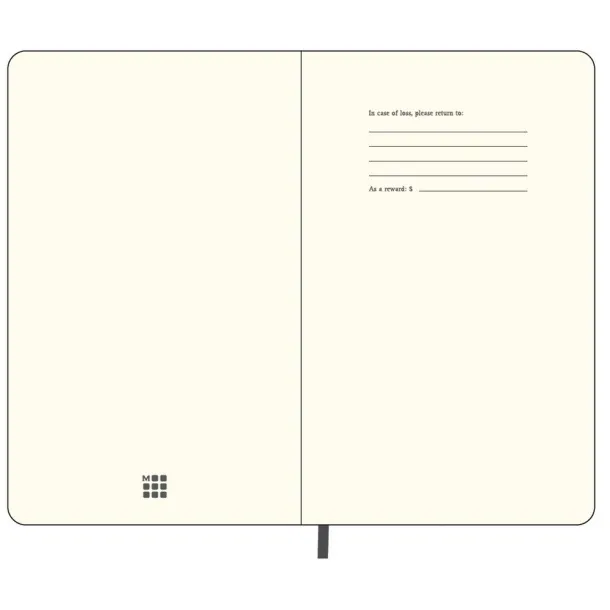  MOLESKINE Notebook approx. A5 Crna