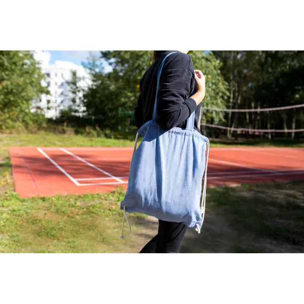 Jamarion 2 u 1 torba s vezicama za kupovinu od recikliranog pamuka - 140 g/m2. beige