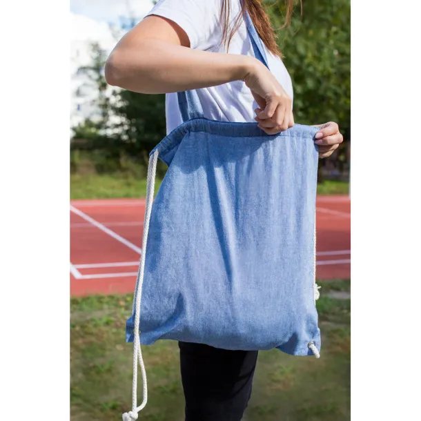 Jamarion 2 u 1 torba s vezicama za kupovinu od recikliranog pamuka - 140 g/m2. beige