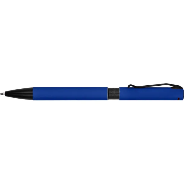 Amara Ball pen with cord clip navy blue