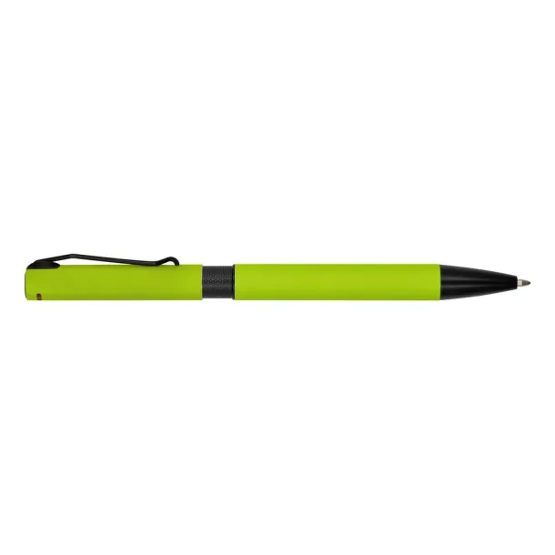 Amara Ball pen with cord clip light green