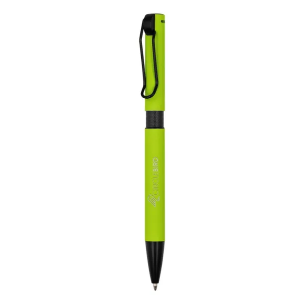 Amara Ball pen with cord clip light green