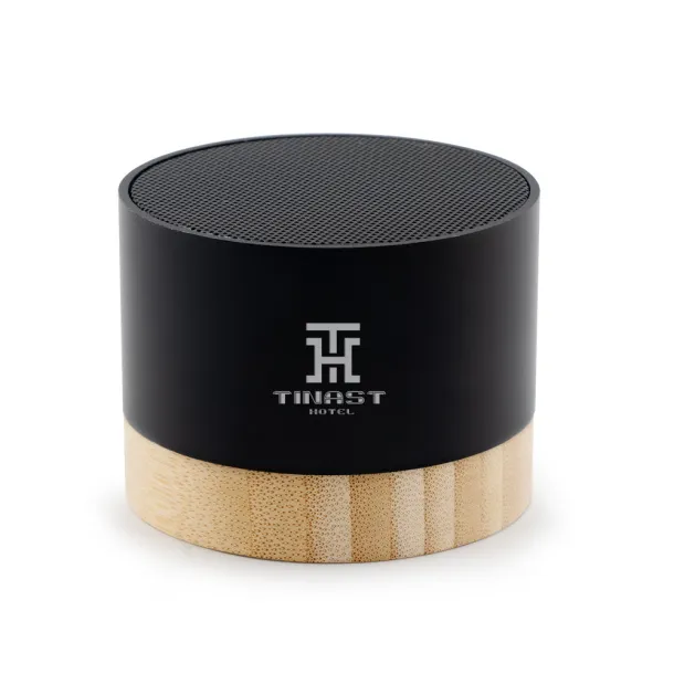 Jaquann Recycled aluminium wireless speaker 3W Crna