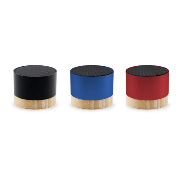 Jaquann Recycled aluminium wireless speaker 3W Crvena