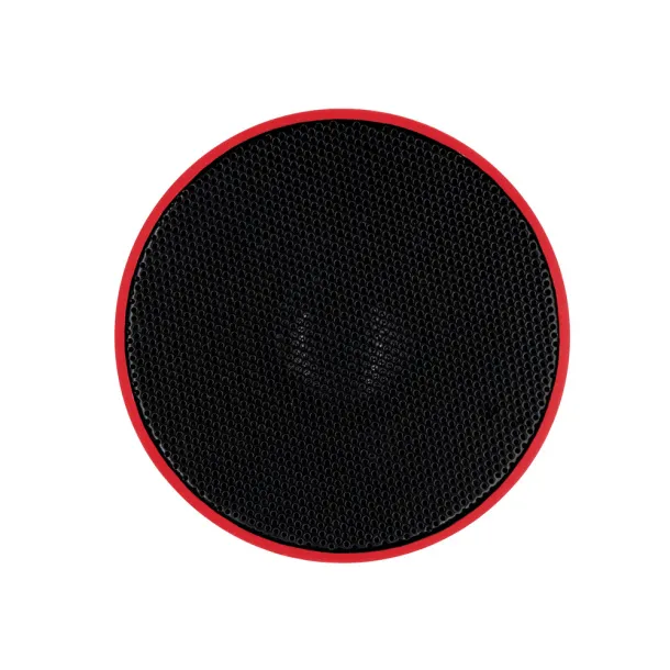 Jaquann Recycled aluminium wireless speaker 3W Crvena