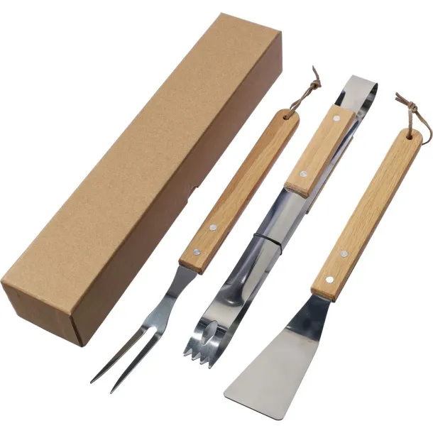  Barbecue set brown