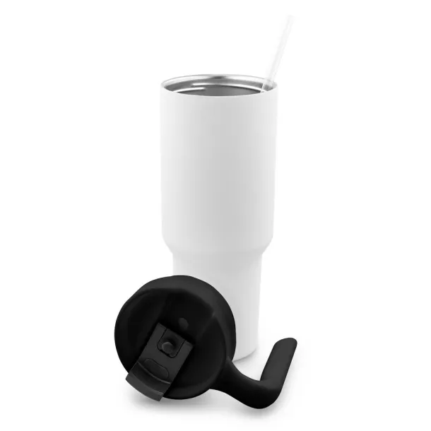 AIR GIFTS ONLY Thermo mug 1100 ml Air Gifts with ergonomic handle Bijela