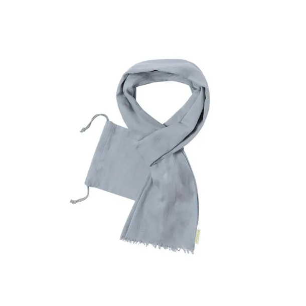  Organic cotton scarf graphite