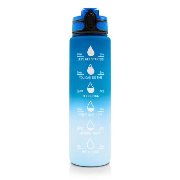 Kayleigh Air Gifts motivacijska boca, 1000 ml Mornarski plava