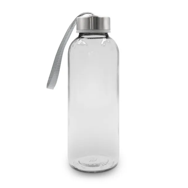  Staklena sportska boca 420ml Crna