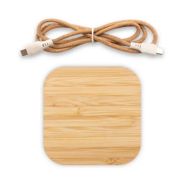Jazzlyn Bamboo wireless charger 10W B'RIGHT wood