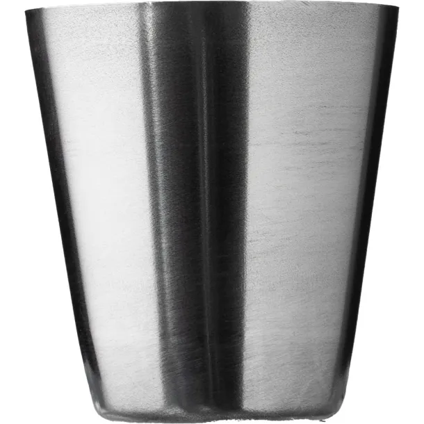  Set metalnih čaša, 30 ml Crna