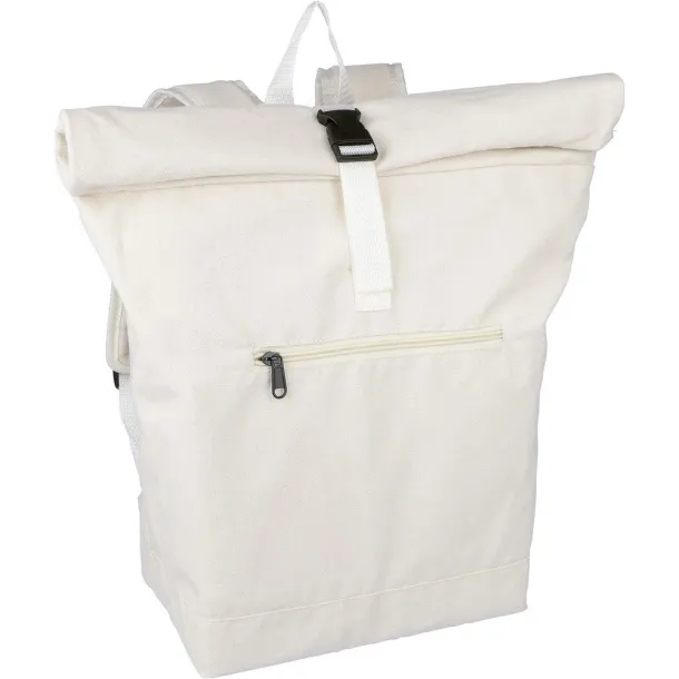  rolltop 15" ruksak beige