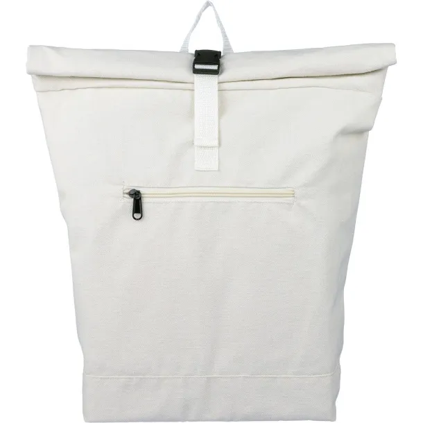  Rolltop backpack beige