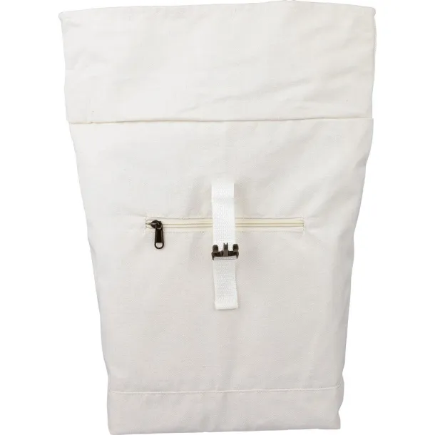  Rolltop backpack beige