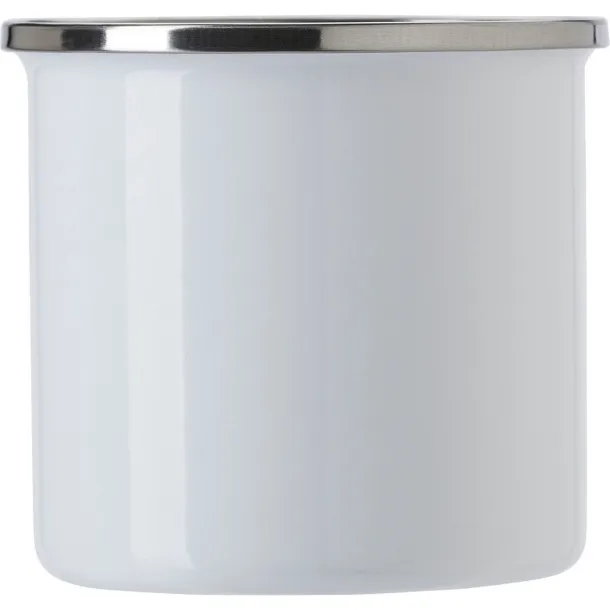  Emajlirana šalica 350 ml Bijela