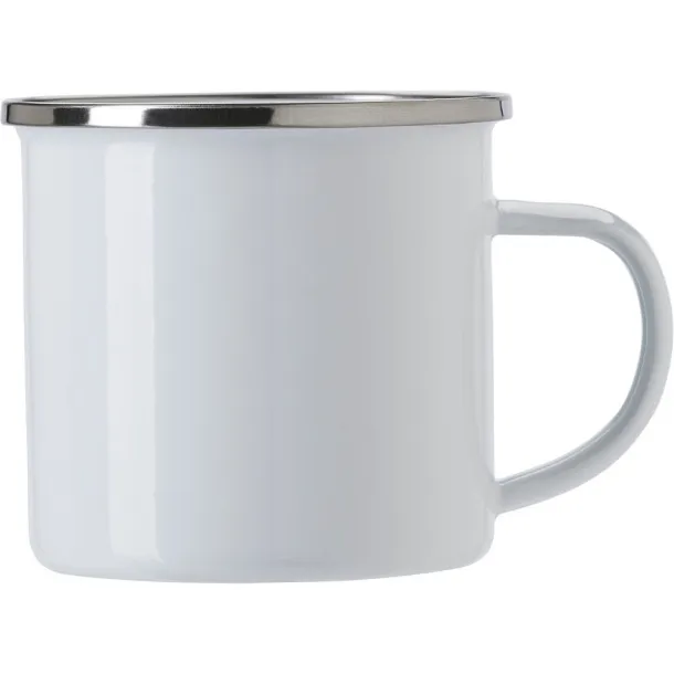  Emajlirana šalica 350 ml Bijela