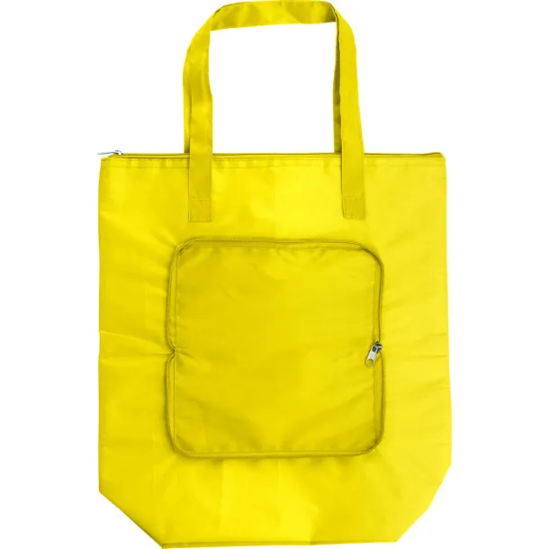  Foldable cooler bag, shopping bag Žuta