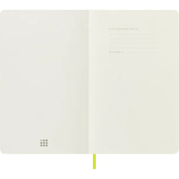  MOLESKINE notes, cca A5 Limeta
