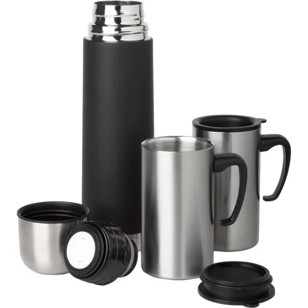  Vacuum flask 470 ml with 2 mugs 260 ml Neutral