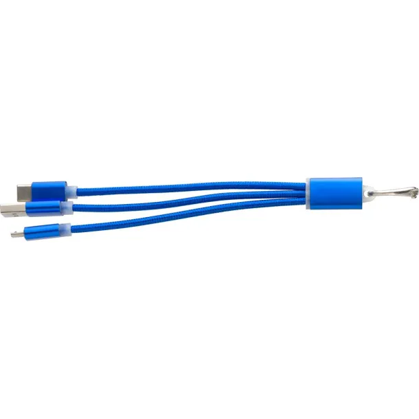  Charging cable, keyring navy blue