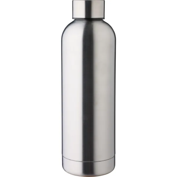  Termo boca, 500 ml, izrađena od recikliranog nehrđajućeg čelika Srebrna