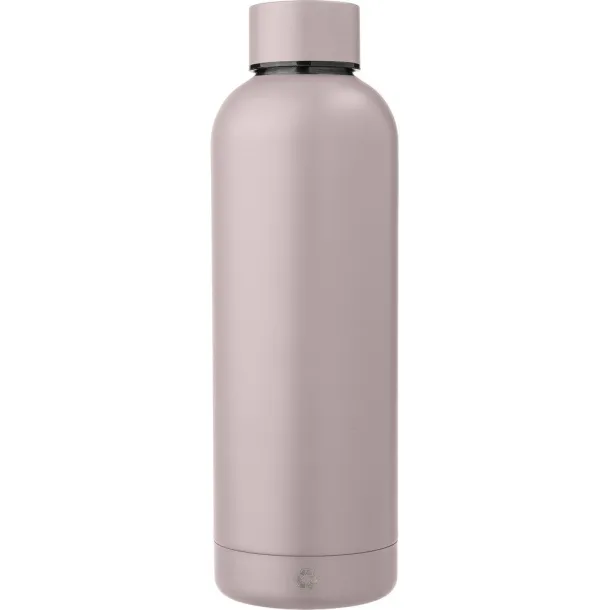  Thermo bottle 500 ml made from recycled stainless steel pastel pink