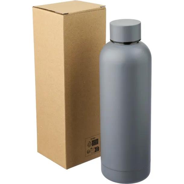  Thermo bottle 500 ml made from recycled stainless steel graphite