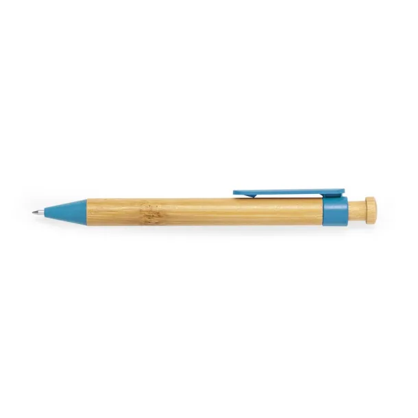  Bamboo ball pen Plava