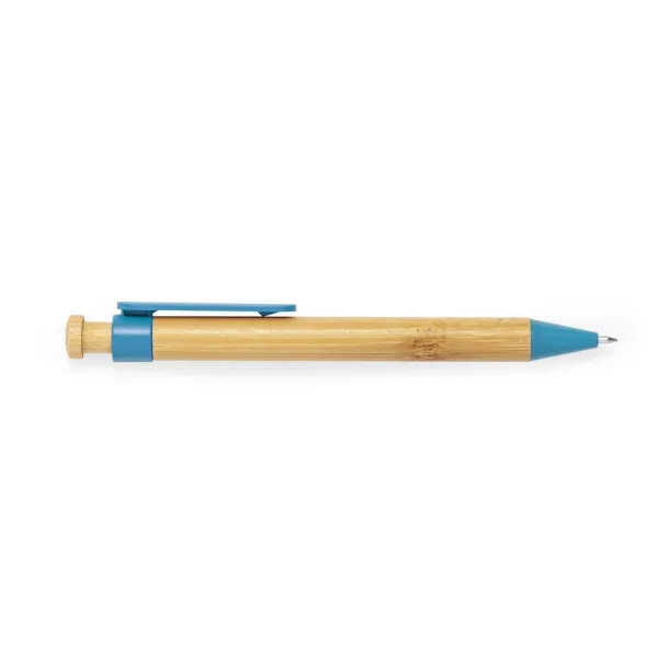  Bamboo ball pen Plava