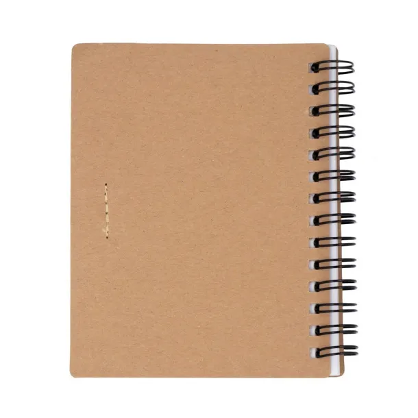  Notebook approx. B7 "smiling face" with ball pen Plava