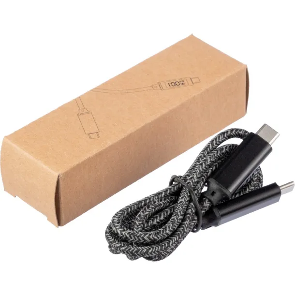  Charging cable Crna