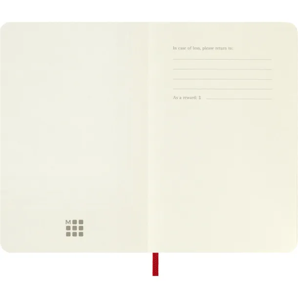  MOLESKINE notes, cca A6 Crvena