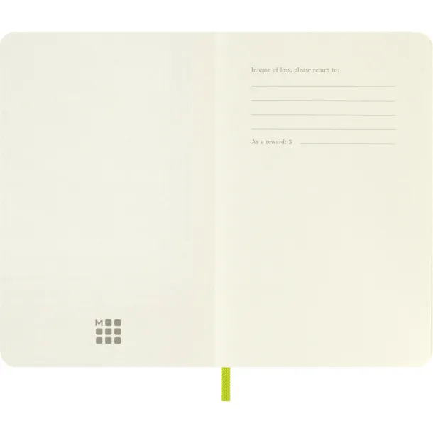  MOLESKINE notes, cca A6 Limeta