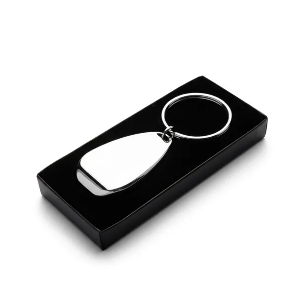  Keyring, bottle opener silver