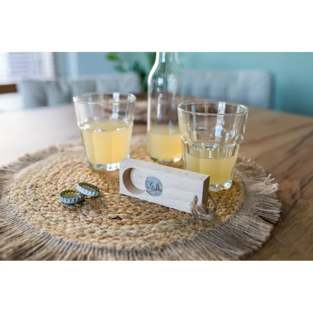 Rufus Wooden bottle opener wood