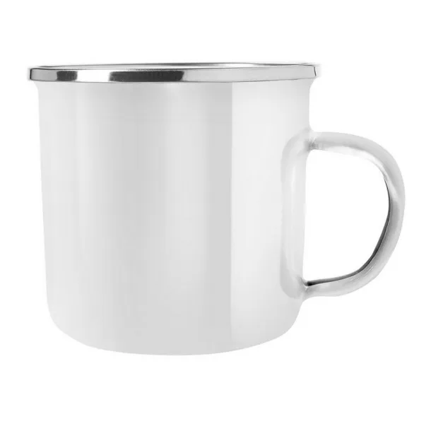  Emajlirana šalica, 360 ml Bijela